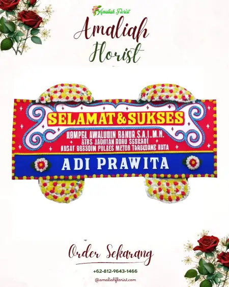 Papan Bunga Ucapan Selamat Jladri